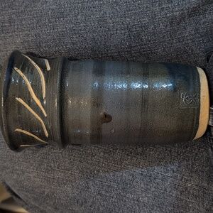Handmade Pottery Vase or Kitchen Utensil Holder